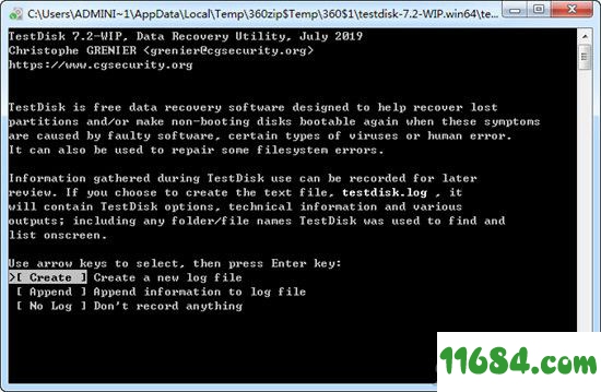 TestDisk下载-磁盘修复工具TestDisk v7.2 官方版下载