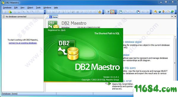 DB2 Maestro破解版下载-数据库管理工具SQLMaestro DB2 Maestro v13.11.0.1 中文版下载