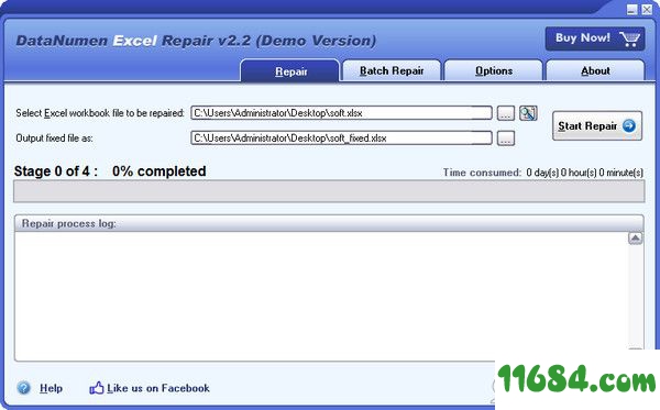 DataNumen Excel Repair下载-excel修复工具DataNumen Excel Repair v2.2 绿色版下载