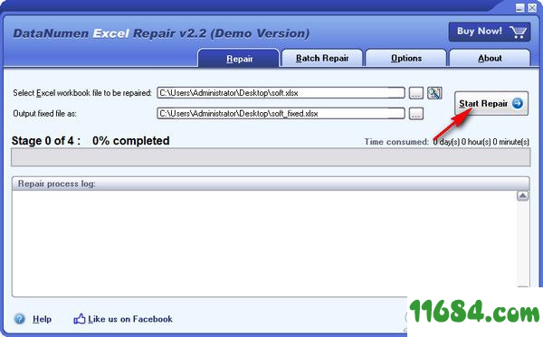 DataNumen Excel Repair下载-excel修复工具DataNumen Excel Repair v2.2 绿色版下载