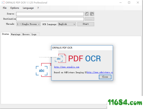 ORPALIS PDF OCR破解版下载-PDF转换器ORPALIS PDF OCR Professional 1.1.25 中文版下载