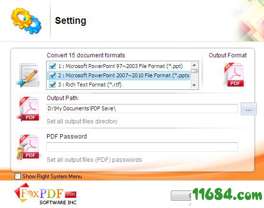 PPTX to PDF Converter下载-ppt转pdfFoxPDF PPTX to PDF Converter v3.0 最新版下载