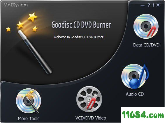 Goodisc CD DVD Burner下载-音乐视频刻录软件Goodisc CD DVD Burner v8.8.0 最新免费版下载