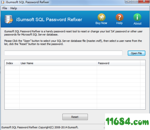 iSumsoft SQL Password Refixer破解版下载-SQL密码重置工具iSumsoft SQL Password Refixer v3.1.1 最新版下载