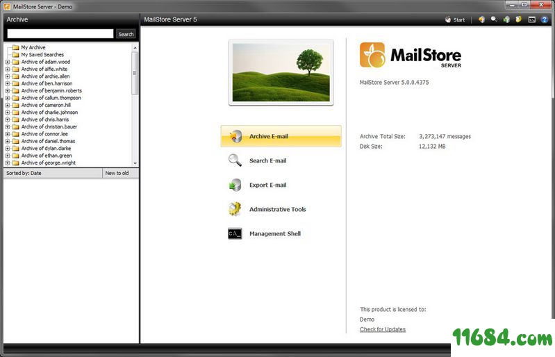MailStore Server破解版下载-电子邮件归档工具MailStore Server 12.0.3.14426 中文免费版下载