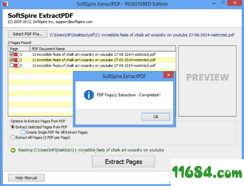 SoftSpire ExtractPDF破解版下载-PDF提取工具SoftSpire ExtractPDF v1.2.0.0 最新版下载