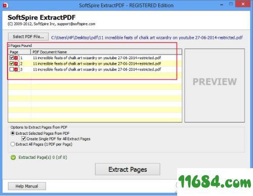 SoftSpire ExtractPDF破解版下载-PDF提取工具SoftSpire ExtractPDF v1.2.0.0 最新版下载
