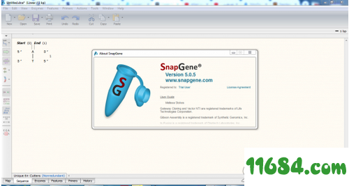 SnapGene破解版下载-分子生物学软件SnapGene v5.0.5 汉化版下载