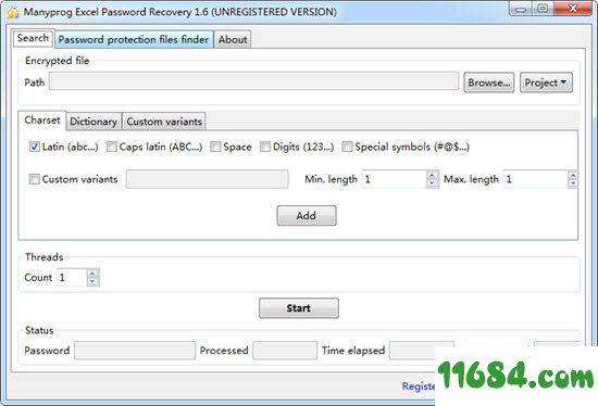 Excel Password Recovery下载-Manyprog Excel Password Recovery v1.6免费版下载