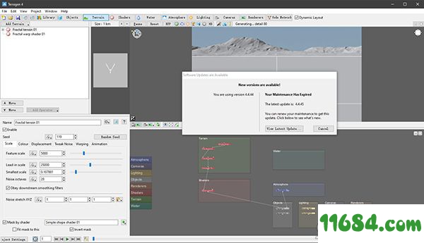 Terragen Professional 4破解版下载-自然环境渲染工具Terragen Professional 4 中文版下载