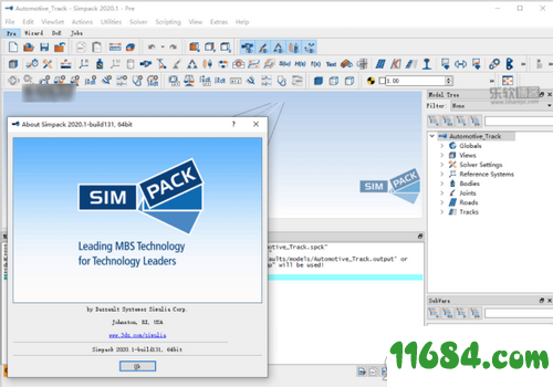 DS SIMULIA Simpack破解版下载-动力学仿真系统DS SIMULIA Simpack 2020.1中文版 百度云下载