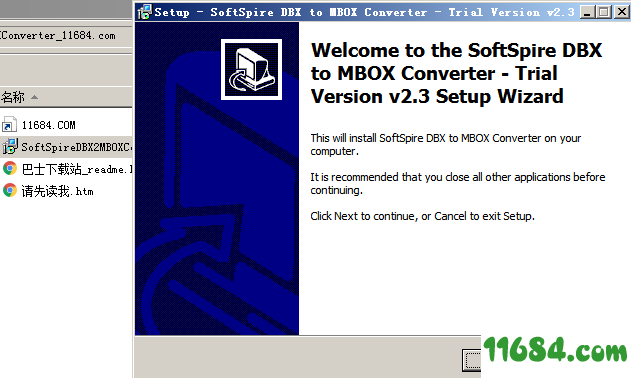 DBX to MBOX Converter破解版下载-邮件格式转换器SoftSpire DBX to MBOX Converter v2.3 最新版下载