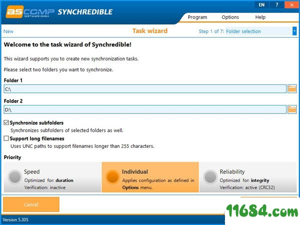 ASCOMP Synchredible Pro破解版下载-同步备份软件ASCOMP Synchredible Pro v5.306 便携版下载