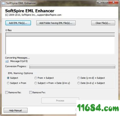 SoftSpire EML Enhancer破解版下载-邮件增强工具SoftSpire EML Enhancer V2.0 绿色版下载