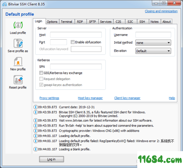 Bitvise SSH Client下载-SSH客户端Bitvise SSH Client V8.35 免费版下载