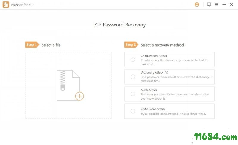 Passper for ZIP破解版下载-压缩包密码破解器Passper for ZIP v3.2.0.3 绿色版下载