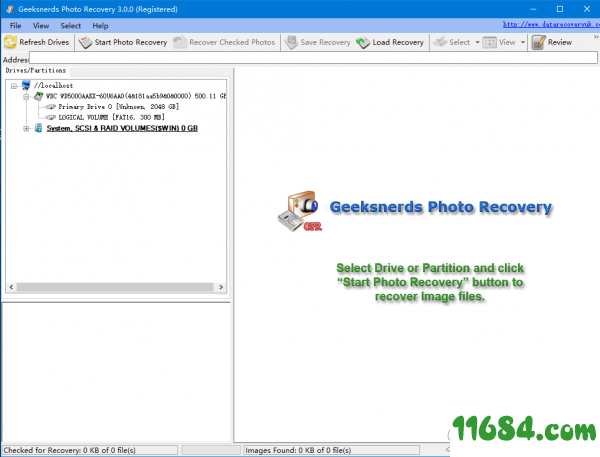 GeekSnerds Photo Recovery破解版下载-照片恢复软件GeekSnerds Photo Recovery v3.0.0 免费版下载