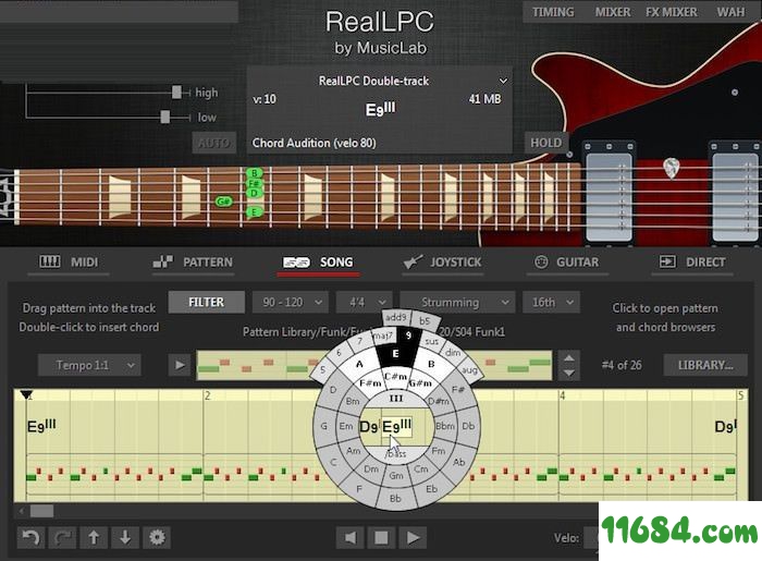 MusicLab RealLPC破解版下载-虚拟吉他乐器软件MusicLab RealLPC v4.0.0.72 最新版下载