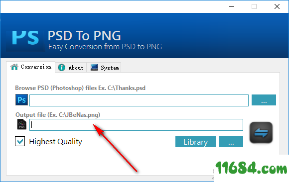 PSD To PNG破解版下载-图片格式转换工具PSD To PNG v1.1.2 最新版下载