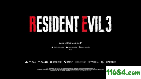 《生化危机3：重制版》正式公布 2020年4月3日发售