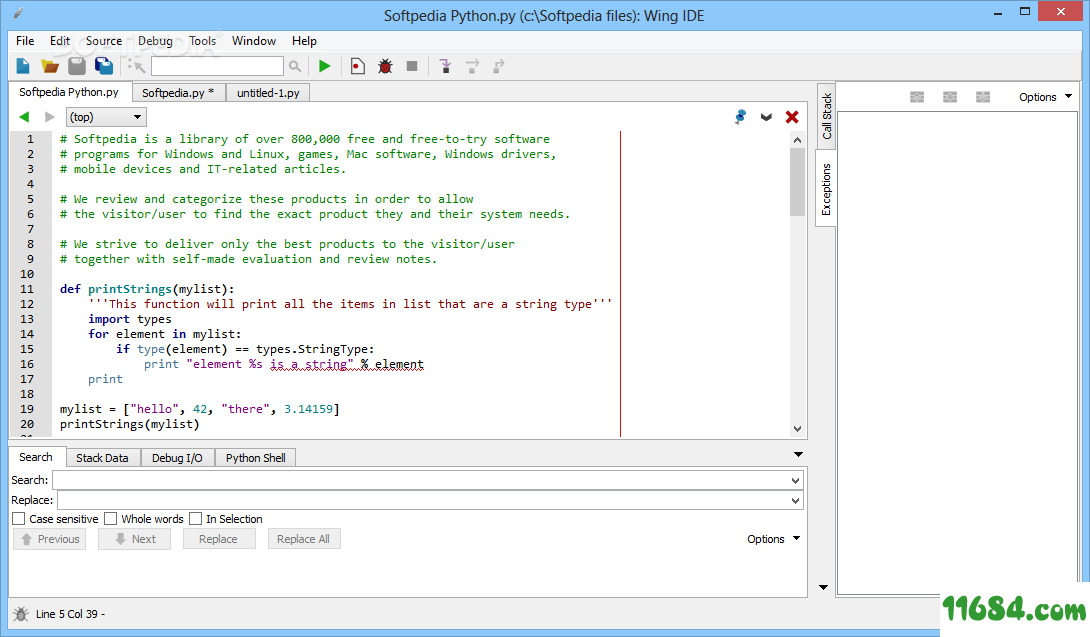 Wing IDE 101破解版下载-Python编辑器Wing IDE 101 v7.2.1.0 免费版下载