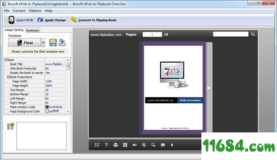 Boxoft ePub to Flipbook破解版下载-电子书制作工具Boxoft ePub to Flipbook v1.0 免费版下载