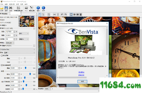 Benvista PhotoZoom破解版下载-图片处理工具Benvista PhotoZoom Pro v8.0 免费版下载