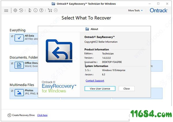 EasyRecovery Professional破解版下载-数据恢复软件EasyRecovery Professional 14 绿色版下载