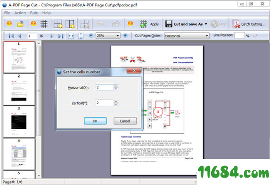 A-PDF Page Cut绿色版下载-PDF分割工具A-PDF Page Cut v3.5.0 绿色版下载