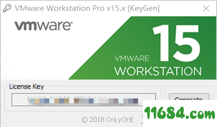 VMwarev15.x许可证密钥生成器下载-VMwareWorkstationProv15.x许可证密钥生成器下载