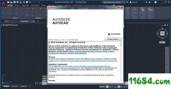 AUTOCAD 2021破解版下载-Autodesk AUTOCAD 2021 绿色激活版下载