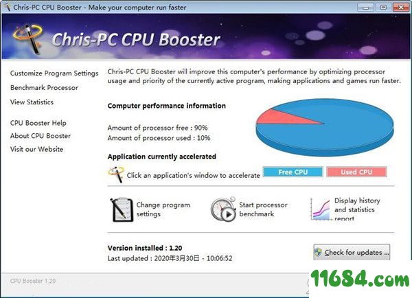 Chris-PC CPU Booster破解版下载-Chris-PC CPU Booster v1.2 特别激活版下载