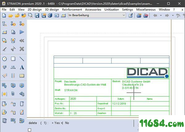 DICAD Strakon Premium2020破解版下载-DICAD Strakon Premium 2020 特别激活版下载