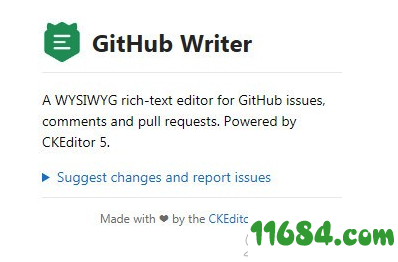 GitHub Writer插件下载-GitHub Writer Chrome插件 v1.0.0 最新版下载