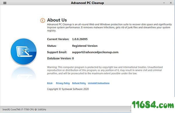 Advanced PC Cleanup破解版下载-电脑系统清理软件Advanced PC Cleanup v1.0.0 中文版下载