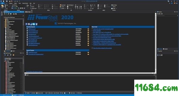 PowerShell Studio破解版下载-脚本编辑器PowerShell Studio 2020 v5.5.152.0 绿色版下载