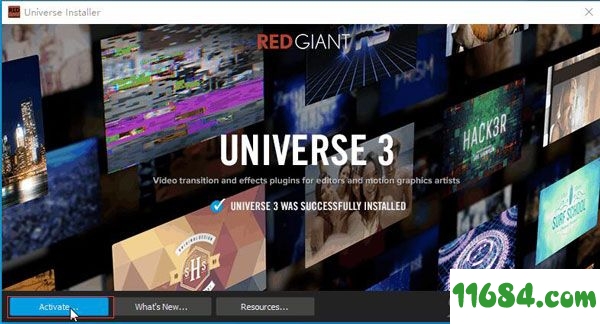Red Giant Universe破解版下载-红巨人群集特效插件套装Red Giant Universe v3.2.3 中文版 百度云下载