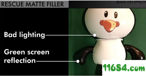 Resque Matte Filler插件下载-AE/PR抠像键控细节还原修复插件Resque Matte Filler v1.1 绿色版下载