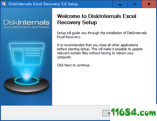 DiskInternals Excel Recovery破解版下载-DiskInternals Excel Recovery v5.6.0.0 中文版下载