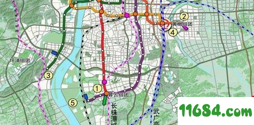 长沙地铁规划图终极版下载-长沙地铁规划图2030终极版下载