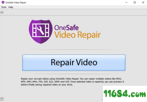 OneSafe Video Repair破解版下载-视频修复工具OneSafe Video Repair v2.0 中文绿色版下载