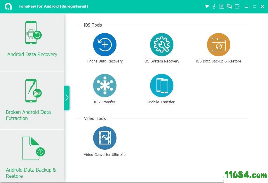 Android Data Recovery破解版下载-FonePaw Android Data Recovery v3.7.0 绿色中文版下载