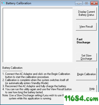Battery Calibration破解版下载-笔记本电池修复软件Battery Calibration v1.0.0.66 免费版下载