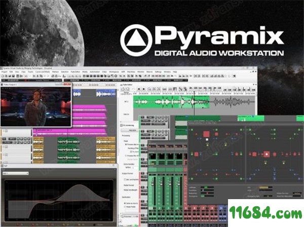 Pyramix13破解版下载-数字音频处理软件Merging Pyramix v13.0.3 中文破解版下载