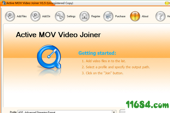 Active MOV Video Joiner下载-mov视频合并软件Active MOV Video Joiner v1.5 最新免费版下载