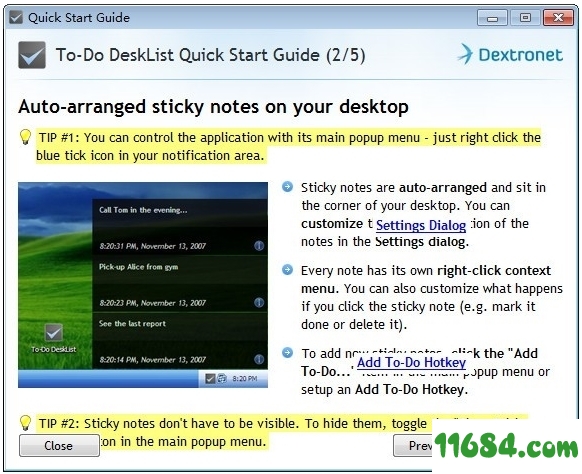 To-Do DeskList下载-待办事项桌面列表To-Do DeskList v2.00 最新免费版下载