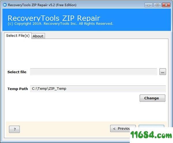 RecoveryTools ZIP Repair下载-zip文件修复工具RecoveryTools ZIP Repair v5.2 最新免费版下载