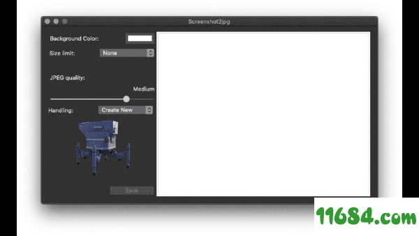 Screenshot2jpg下载-图片格式转换工具Screenshot2jpg for MacOS免费版下载 v1.0 