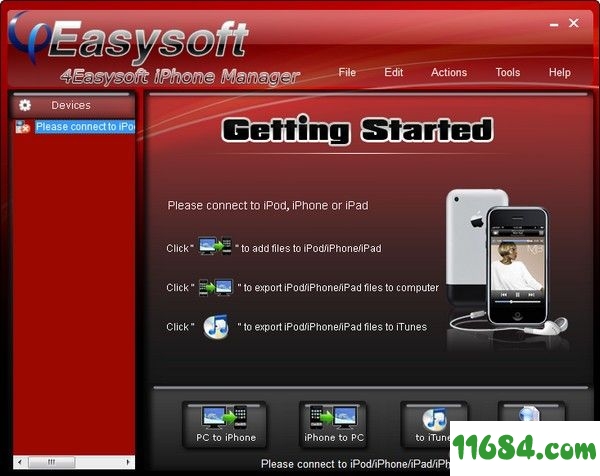 4Easysoft iPhone Manager下载-文件管理软件4Easysoft iPhone Manager v3.1.38 最新版下载
