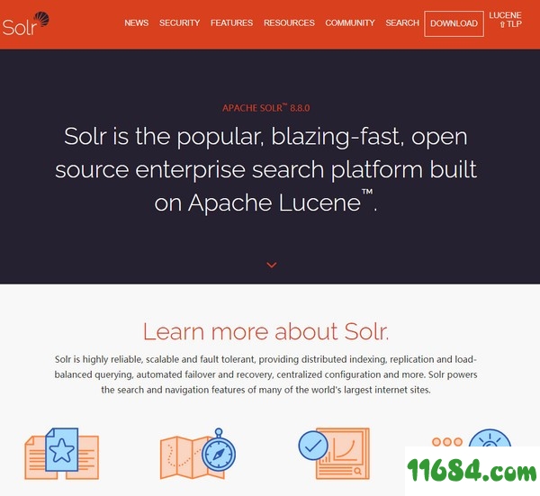 Apache Solr免费版下载-全文搜索服务器Apache Solr v8.8.0 最新免费版下载